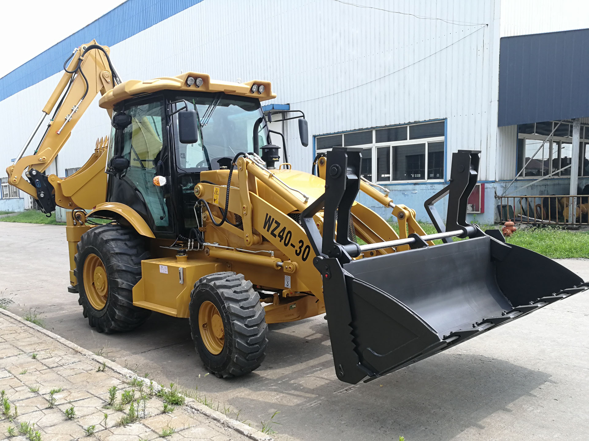 4x4 backhoe loader WZ40-30