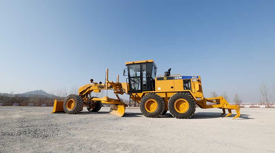 all wheel drive motor grader SEM922 AWD