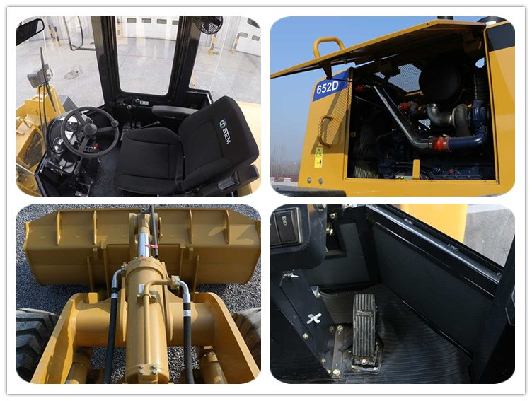 low price front end loader SEM652D for sale